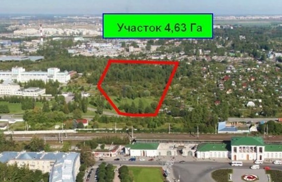 Фото земельного участка по адресу г Санкт-Петербург, г Пушкин, ул Новодеревенская